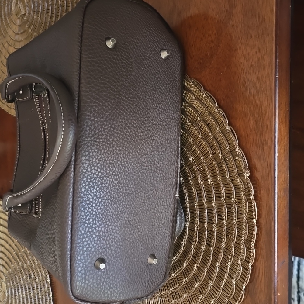 Elegant Brown Studded Women's Bag - Picture 6 of 6